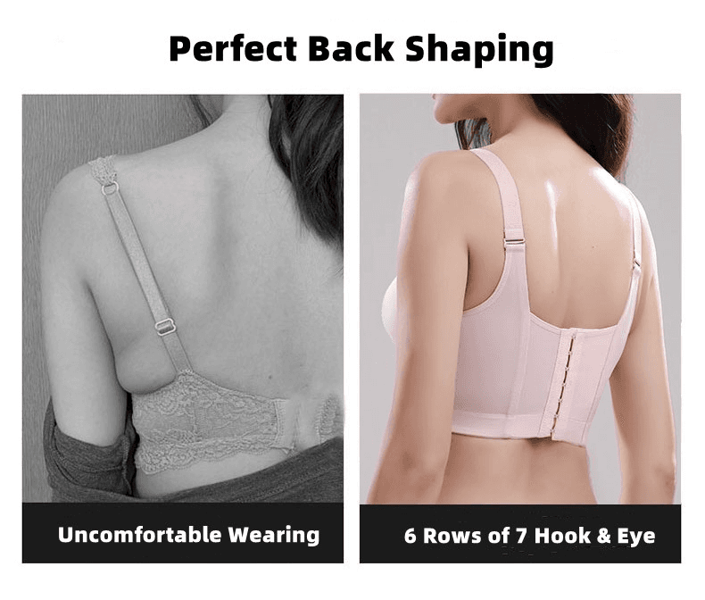 Padded Back Fat Bra in B/C view 3