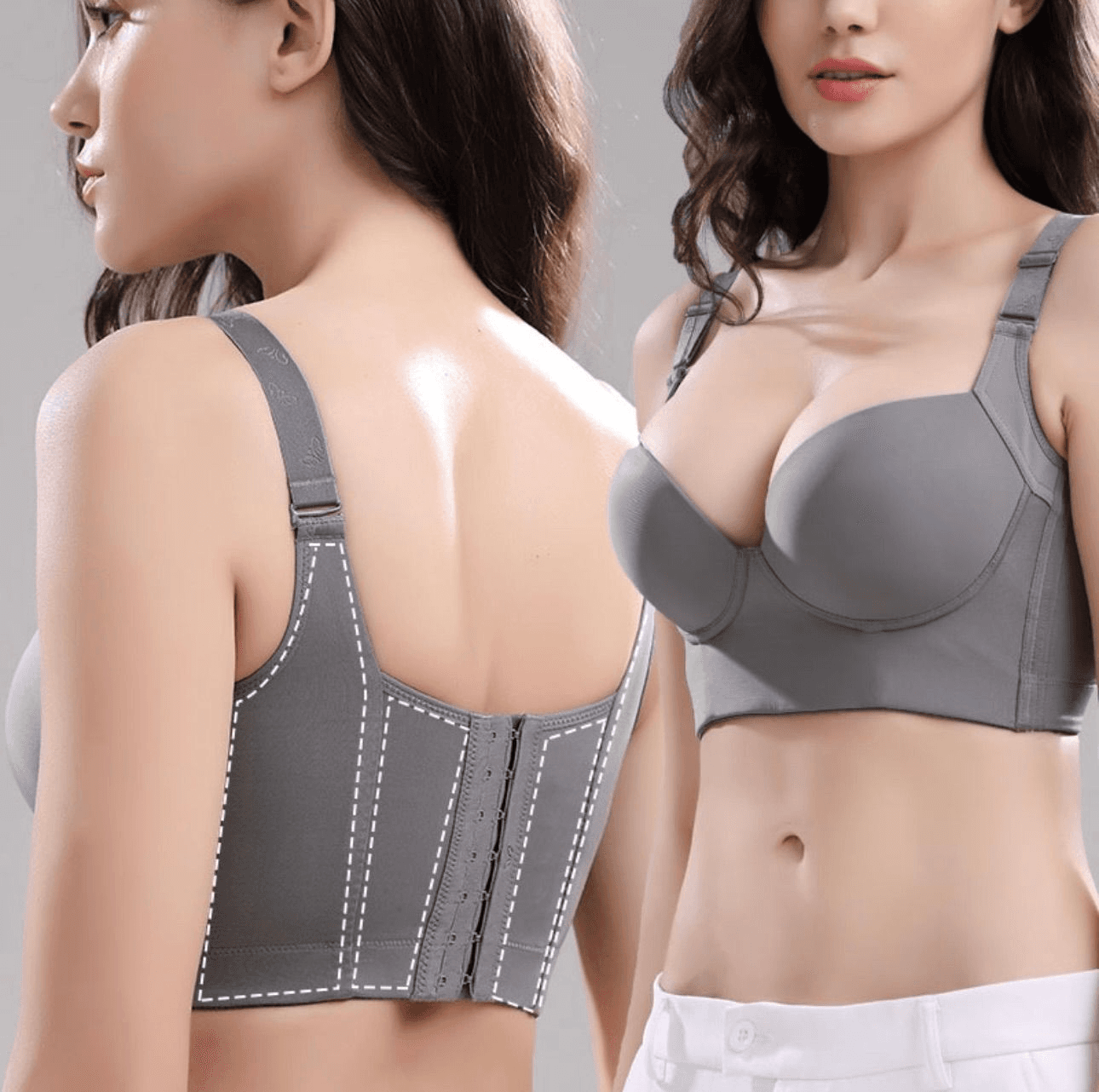 Padded Back Fat Bra in B/C view 8