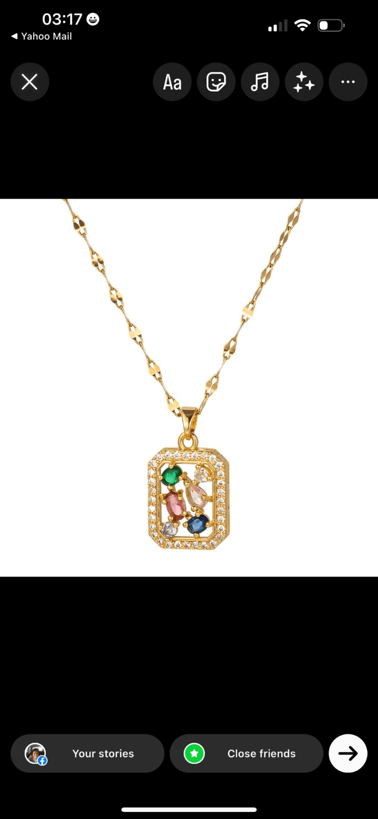 Gold plated Chain view 2