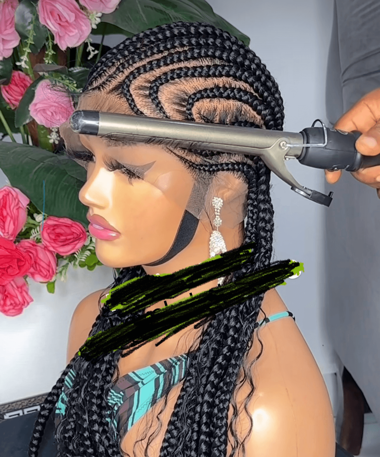 Cornrows Wigs view 2