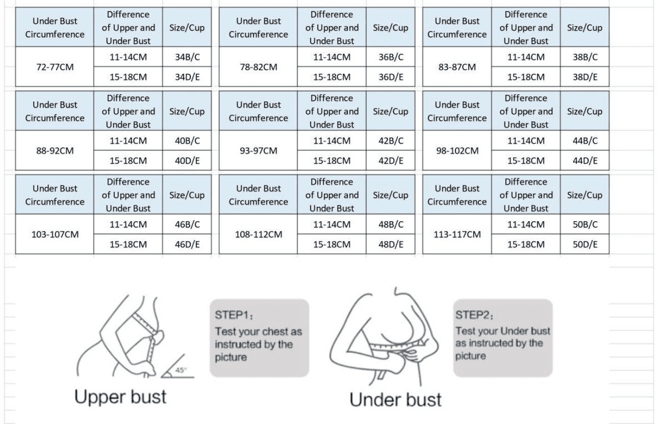 Padded Back Fat Bra in B/C view 10