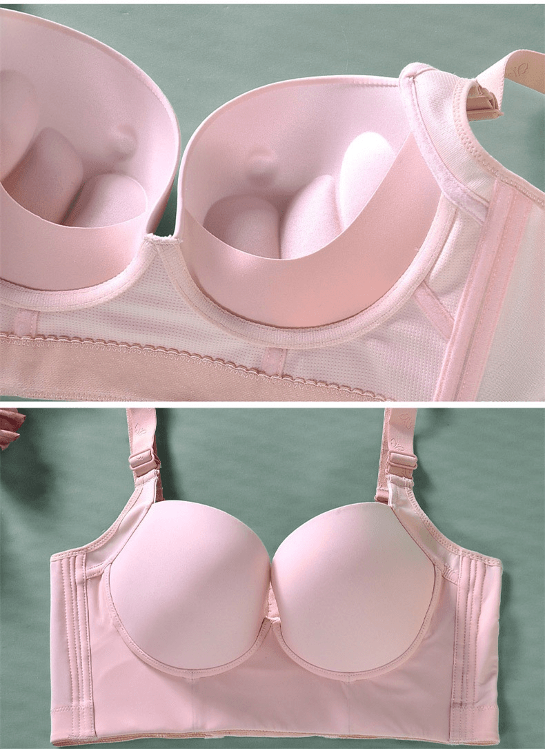 Padded Back Fat Bra in B/C view 4